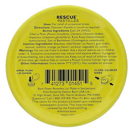 Rescue Pastilles, BFR